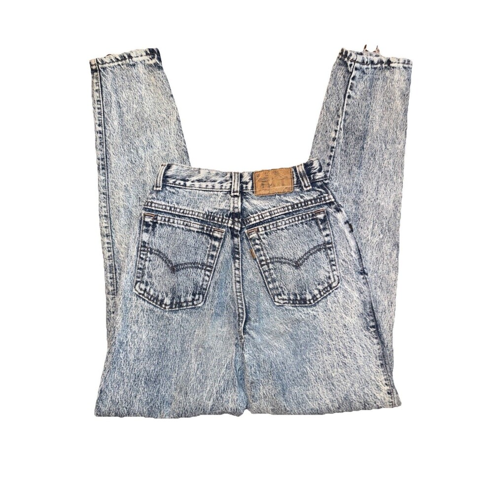 Vintage 1988 Levi’s 901 jeans Acid Washed